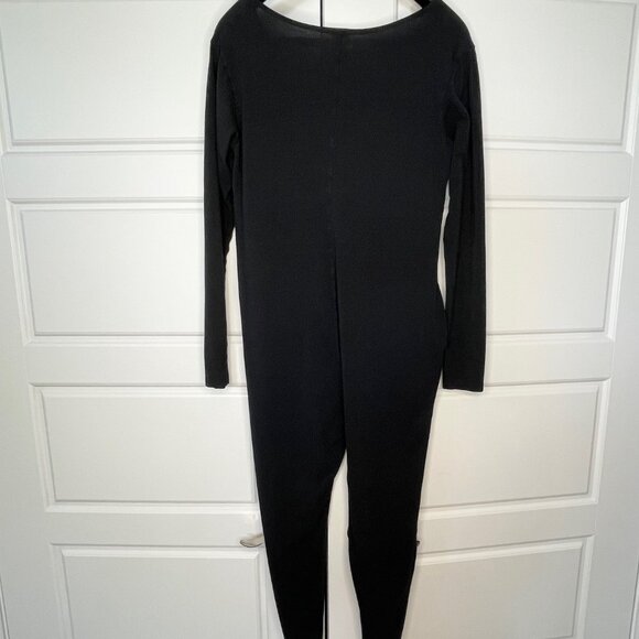 Smash + Tess Black Long‑Sleeve Romper (Small) - Picture 2 of 6